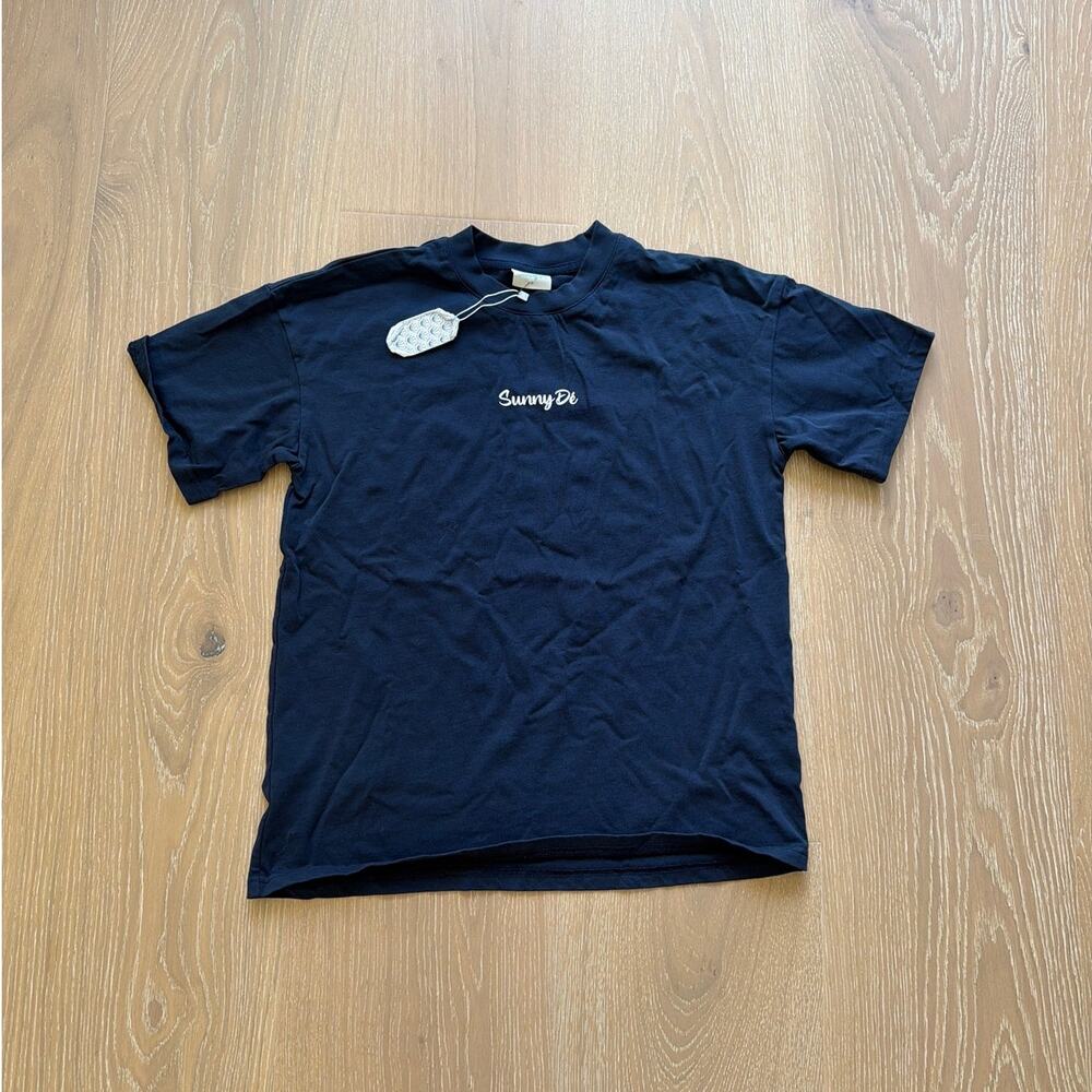Sunny De Oversized Tee Gigi Size XS Navy Blue White